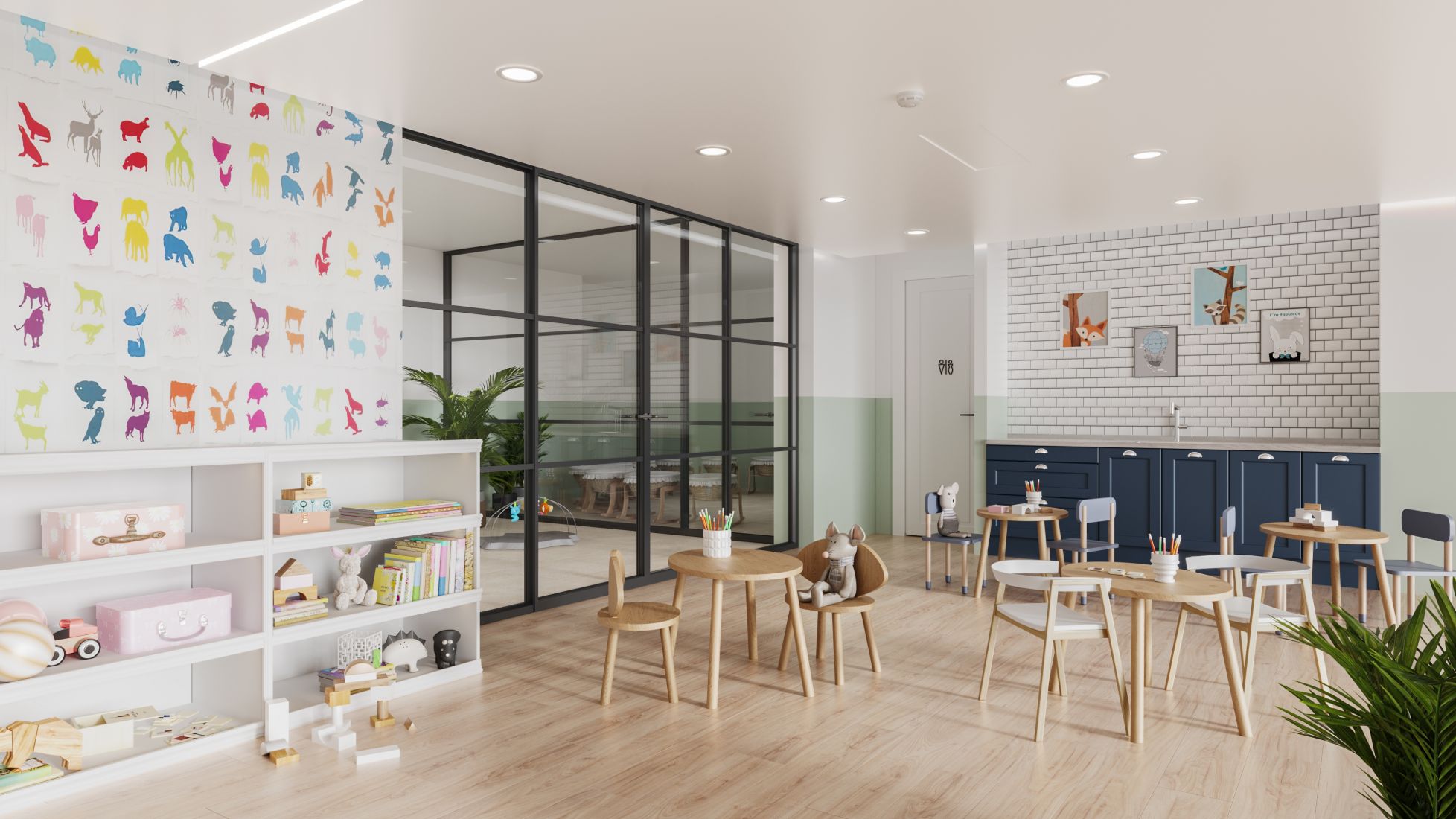 Wood Wharf Kindergarten For Ages 3 months to 4 years